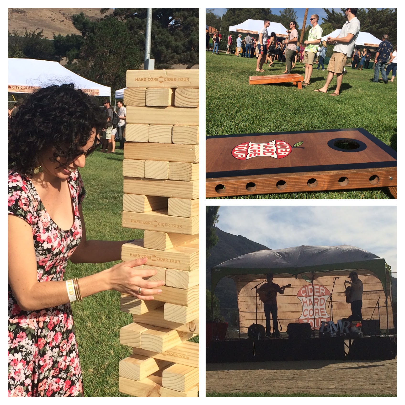 lawn games and live music