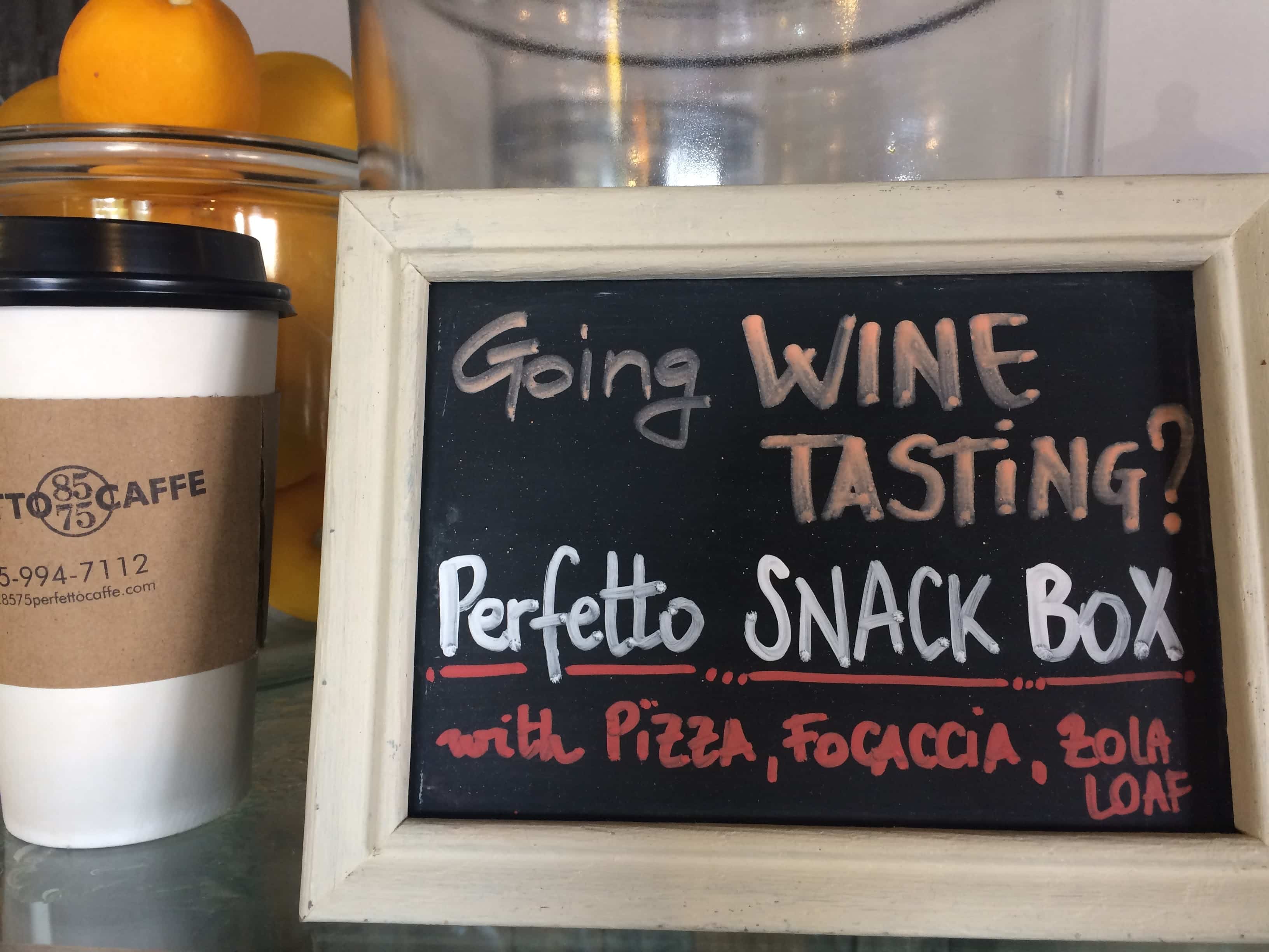 wine tasting snack box photo