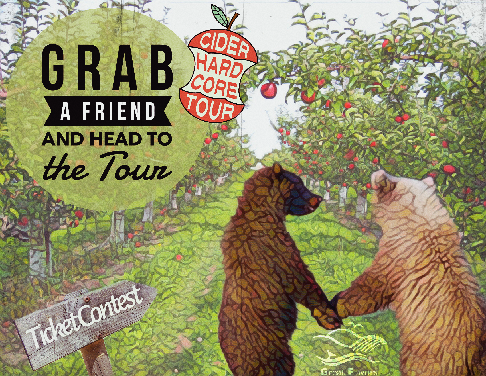 Grab a Friend contest graphic
