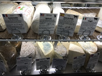 assortment of cheeses photo